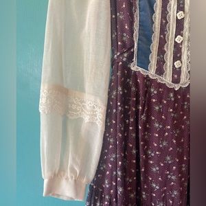 Gunne Sax (Original Tag) Vintage 70s Dress